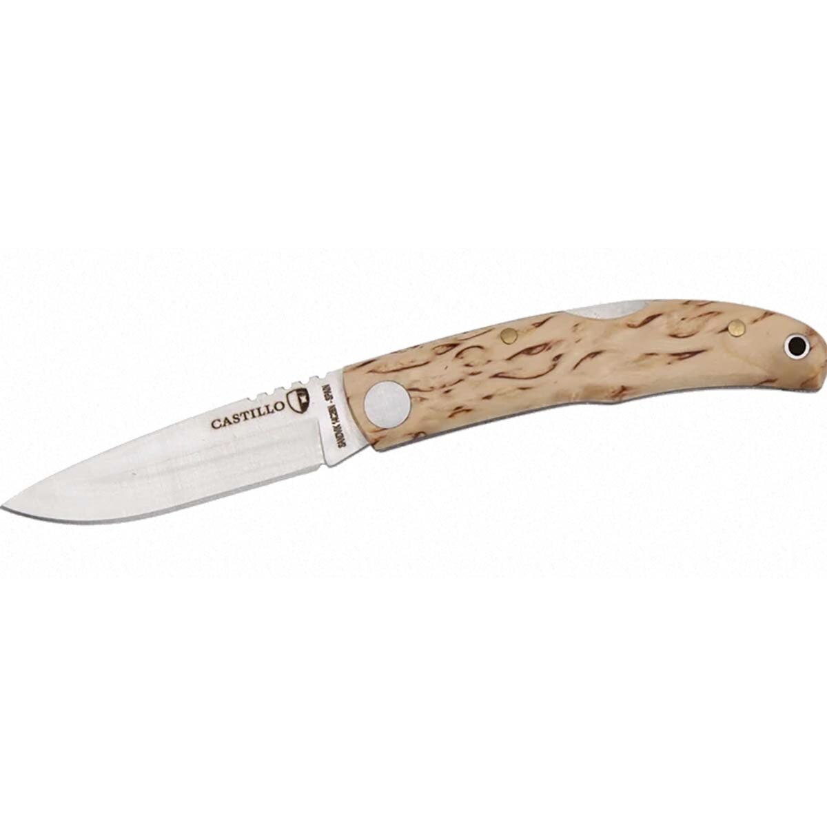 Castillo Knives The Listo Knife in Curly Birch